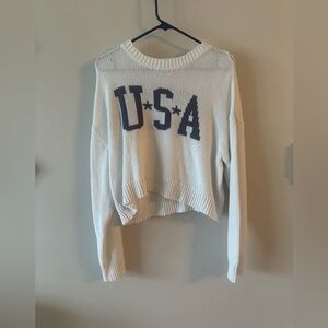 Women’s USA knitted sweater Large